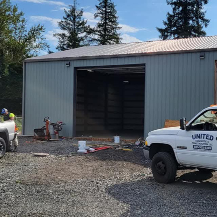 Concrete construction services in Albany, OR